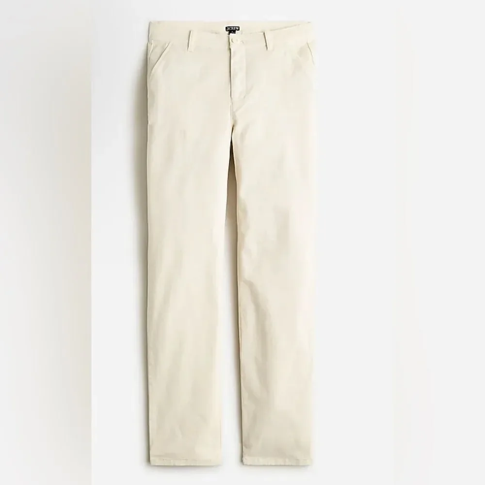 J.Crew Kate straight-leg pant in chino NWT Size P12